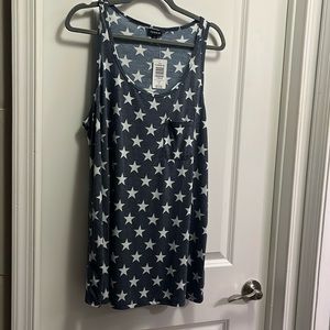 NWT stars tank top